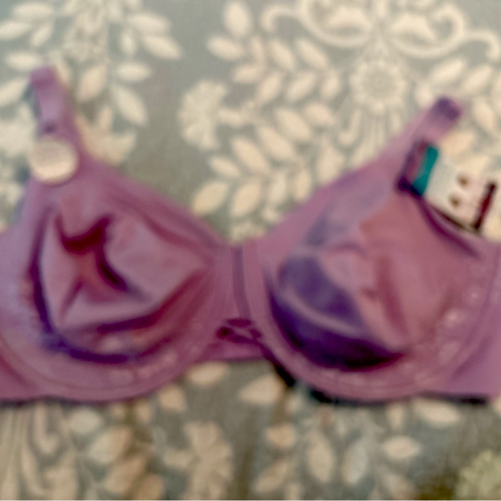 Vanity Fair,RADIANT,44DD, underwire, no padding bra, beige.Wide back support